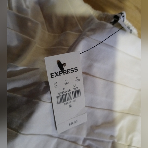 ❤️ EXPRESS OFF SHOULDER PUFF SLEEVE TOP ~NWT~ - Picture 4 of 7